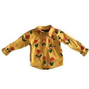 🌻MINI RODINI Organic Cotton Shirt Size 12-18 Months🌻